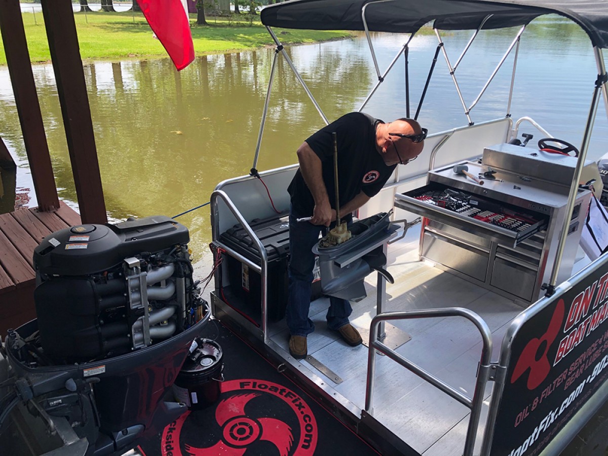 Boat Maintenance at